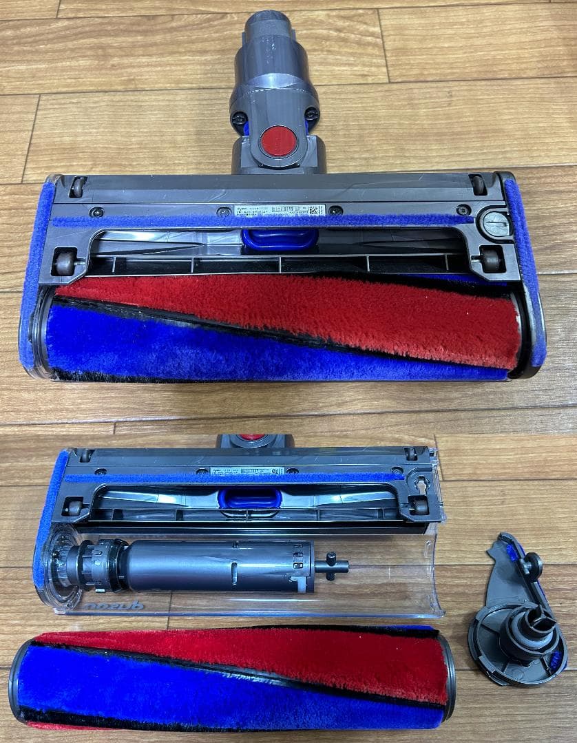 【美品】ダイソン dyson V7 fluffy 大容量新品バッテリー36分