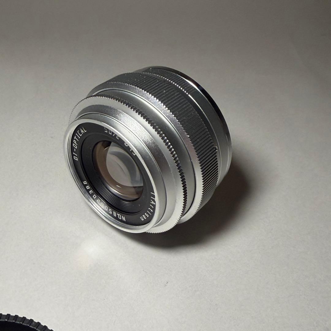 TTArtisan 50mm F2 単焦点レンズ シルバー eマウント