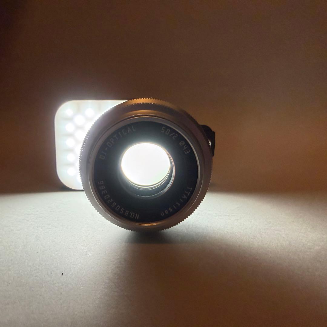 TTArtisan 50mm F2 単焦点レンズ シルバー eマウント
