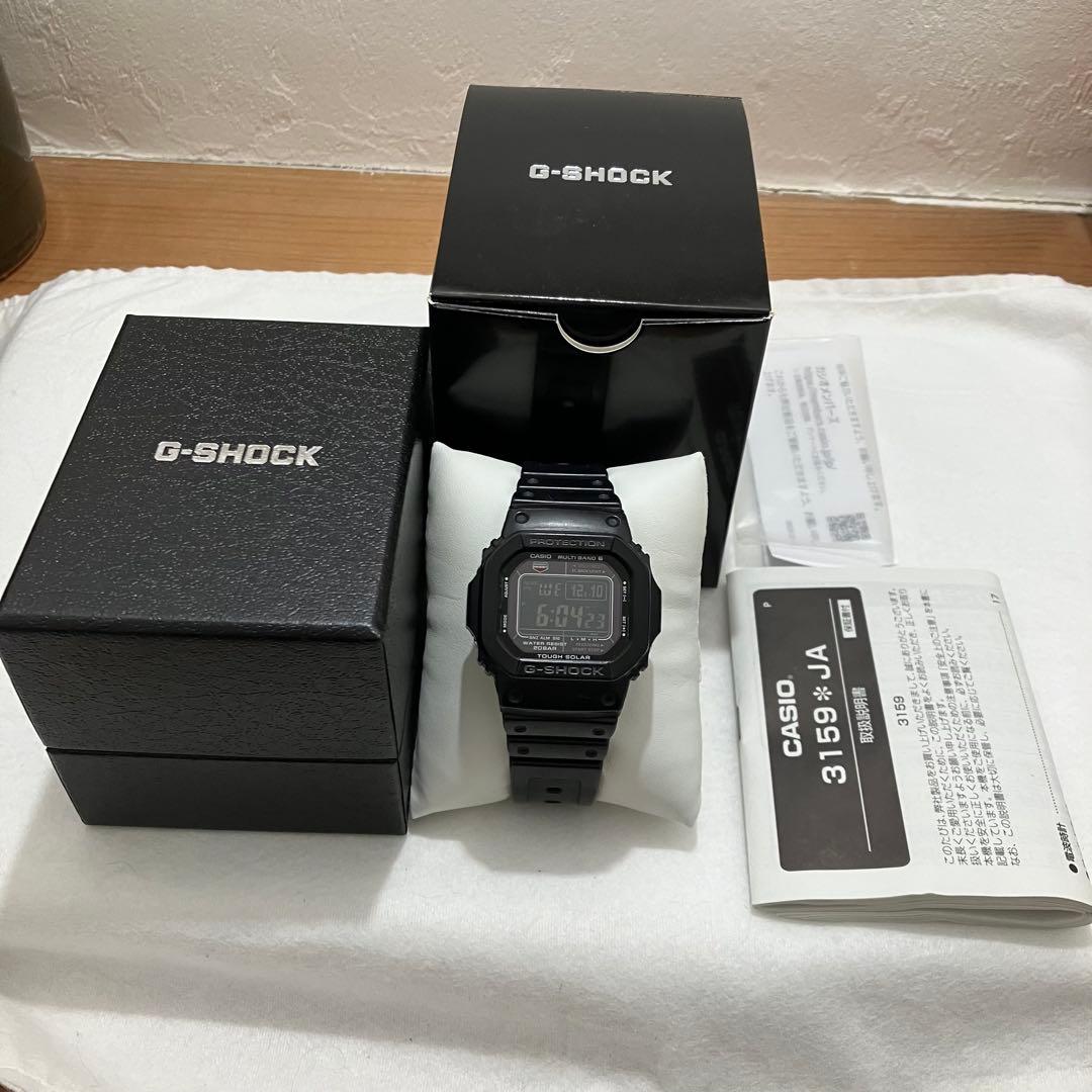 G-SHOCK GW-M5610-1BJF ソーラー　ブラック　カシオ