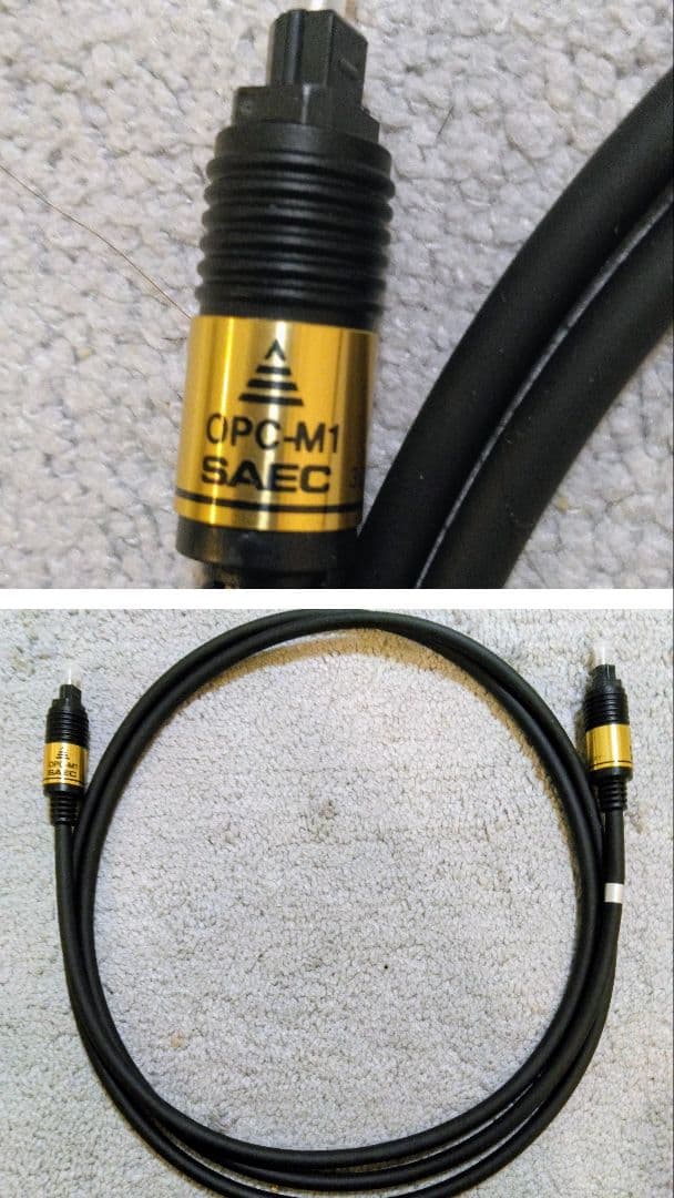 ★SAEC サエク 高級音響ケーブル 3本SET【OPC－X1/Z1/M1】
