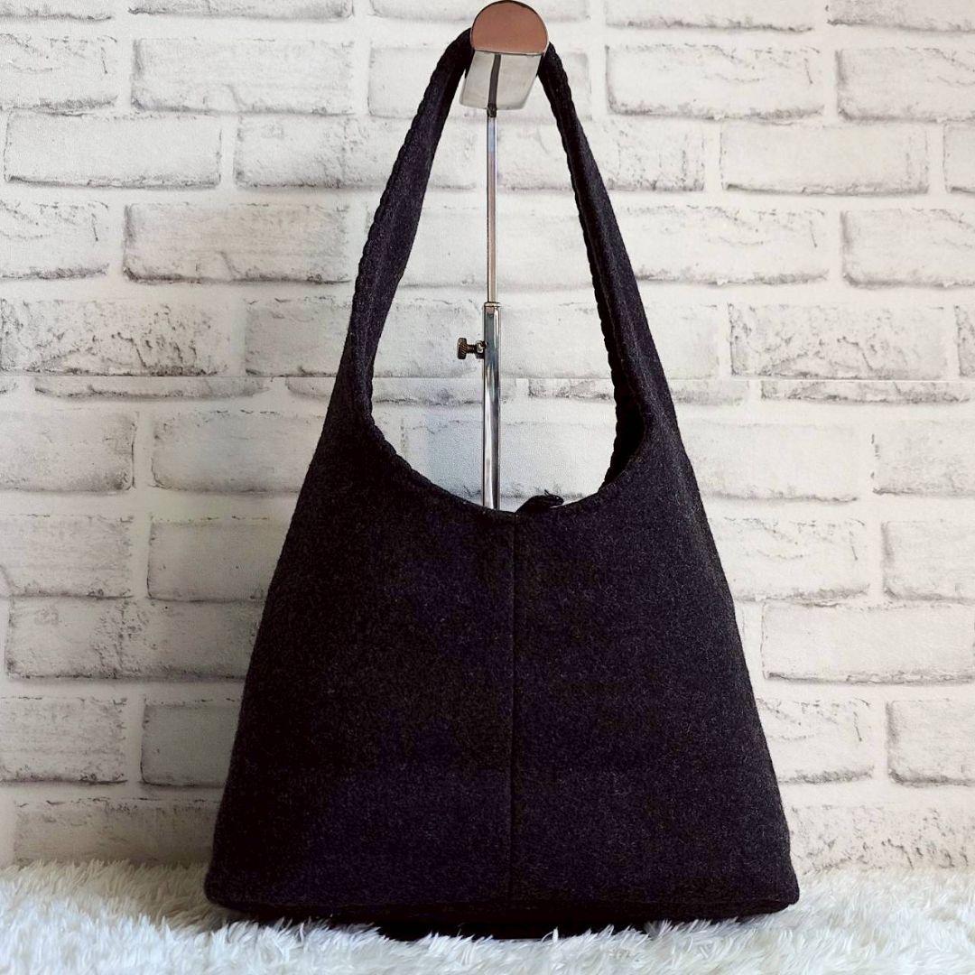 希少 ミュウミュウ アーカイブ ショルダーバッグ 90s ワンショルダー ウール