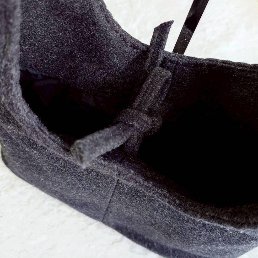 希少 ミュウミュウ アーカイブ ショルダーバッグ 90s ワンショルダー ウール