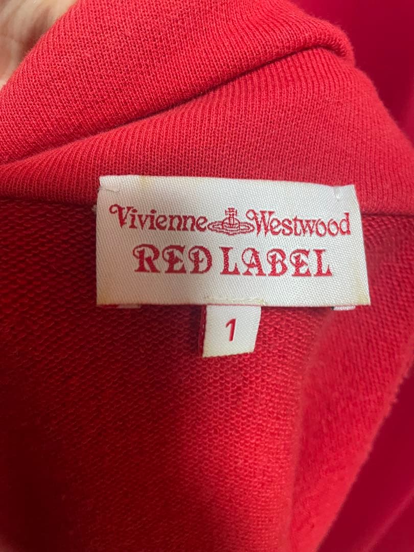 RAKUDO様本日限定ヴィヴィアンオーブアシメ襟2wayスウェットジップブルゾン