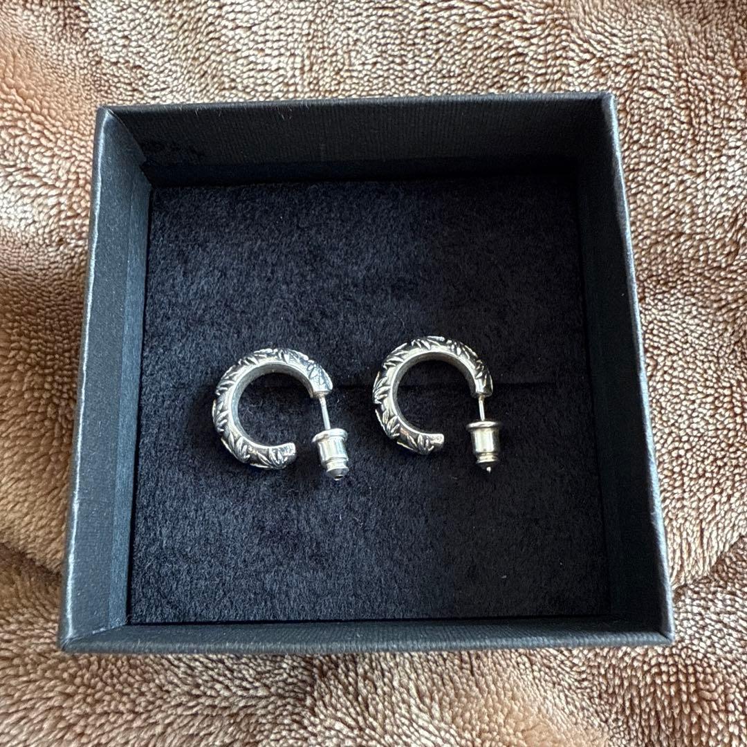 HUF シルバー ピアス PLANTLIFE HOOP PIERCE