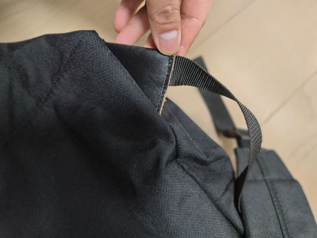 コムデギャルソン オムプリュス ブラックバックパック　pz-k205 大