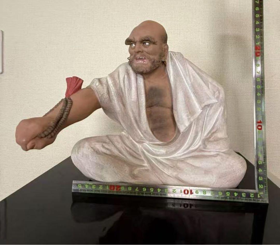 時代物 無形文化財 博多人形　師中村衍涯作　達磨『喝』　置物