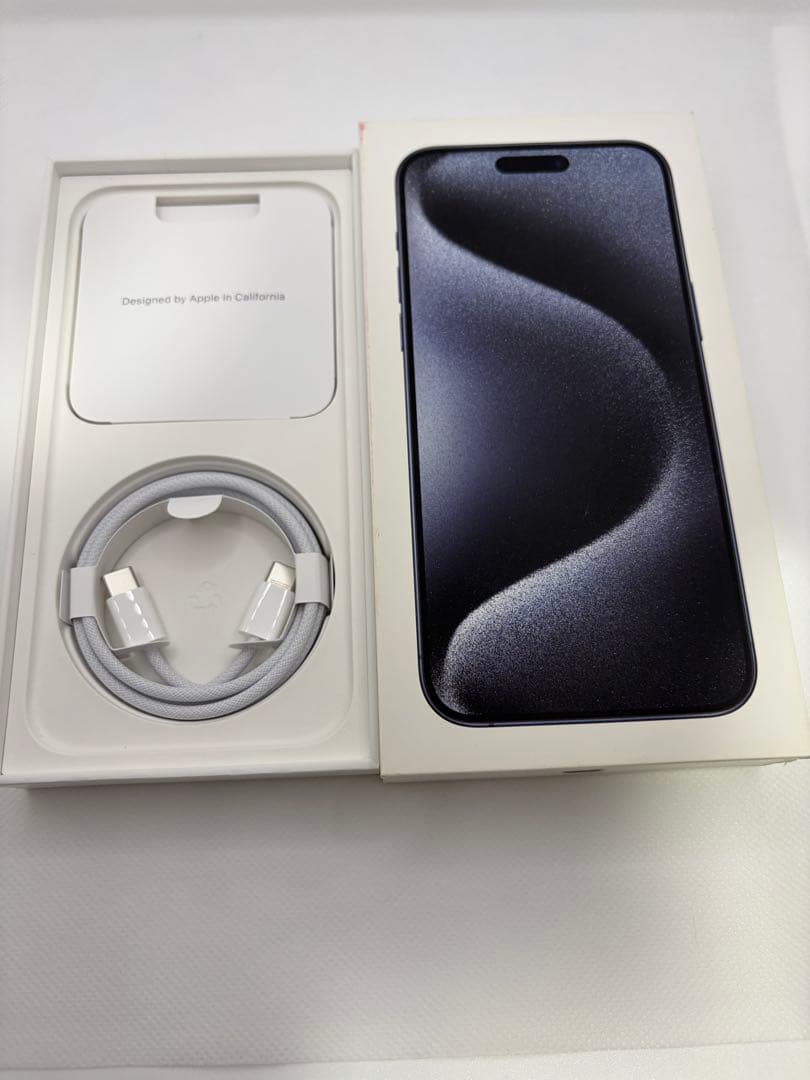 Apple iPhone 15 ProMAX ブルーチタニウム オマケ付き