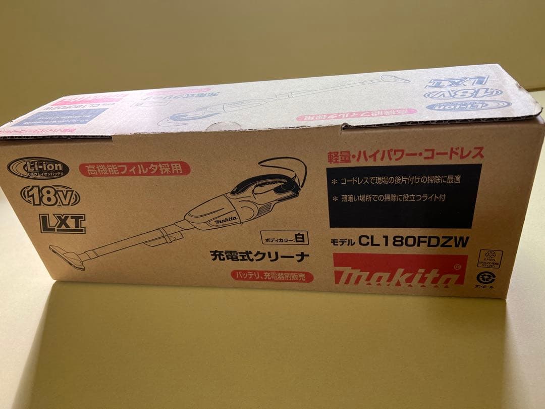 マキタ 充電式クリーナー CL180FDZW