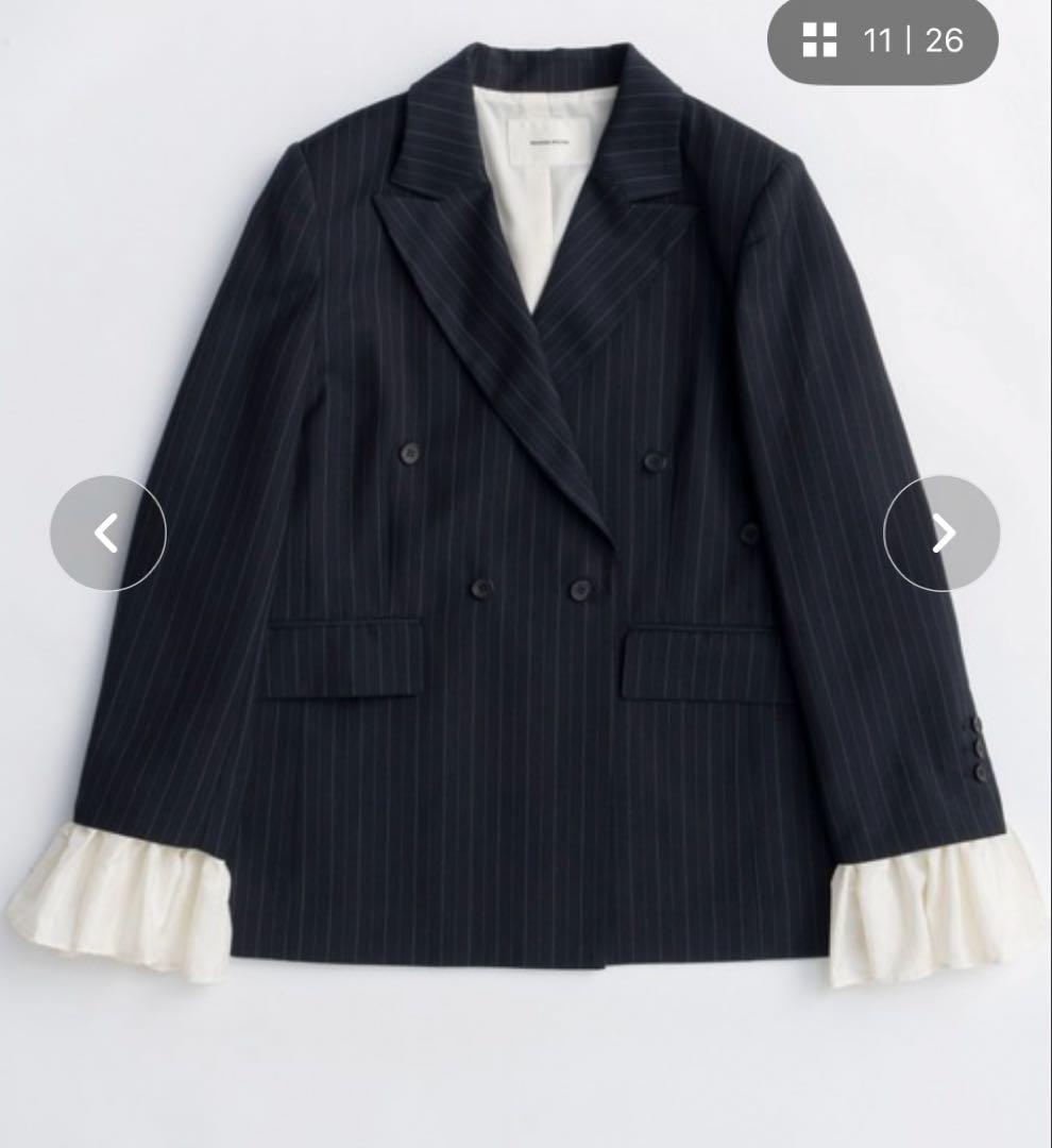 ジャケット・アウター MAISON SPECIAL Ruffle Sleeves Jacket