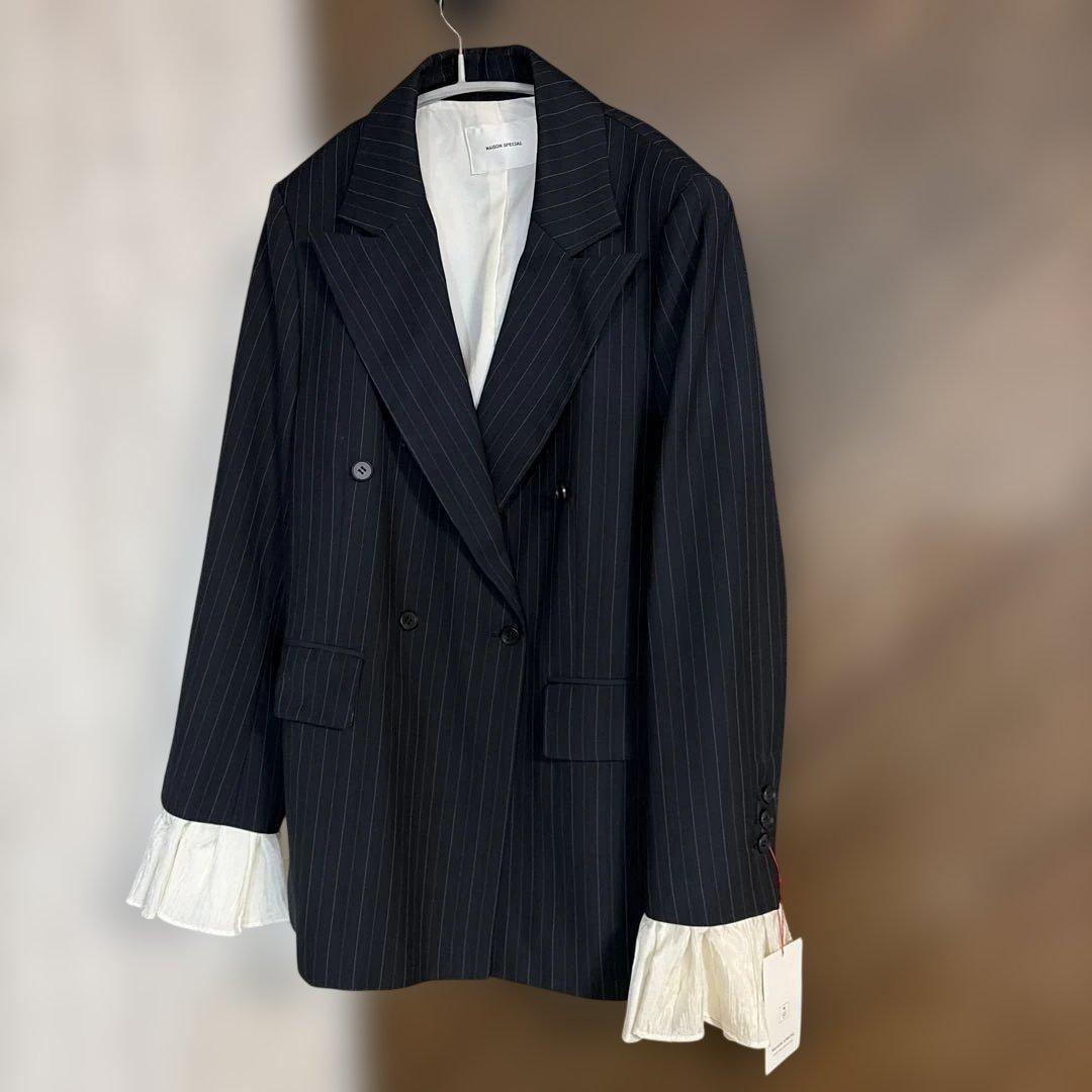 ジャケット・アウター MAISON SPECIAL Ruffle Sleeves Jacket