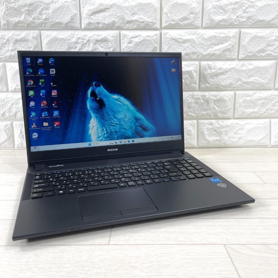 MOUSE 11世代 i5 SSD512＋HDD1T メモリ16 ノートパソコン