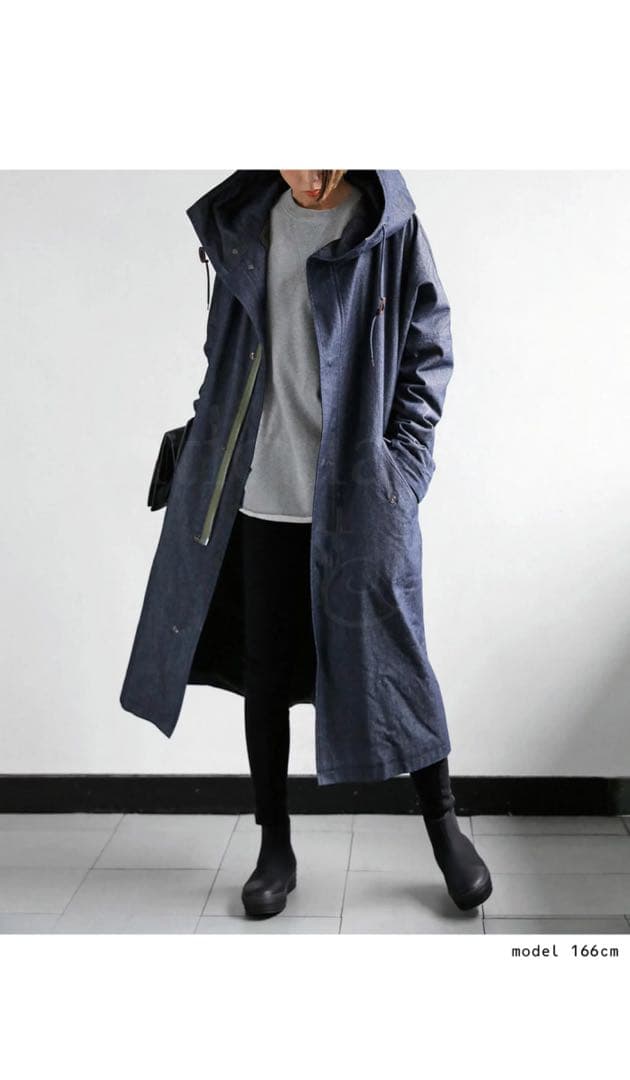 アンティカ 美品 大人気高評価完売品 裏ボアデニムコート