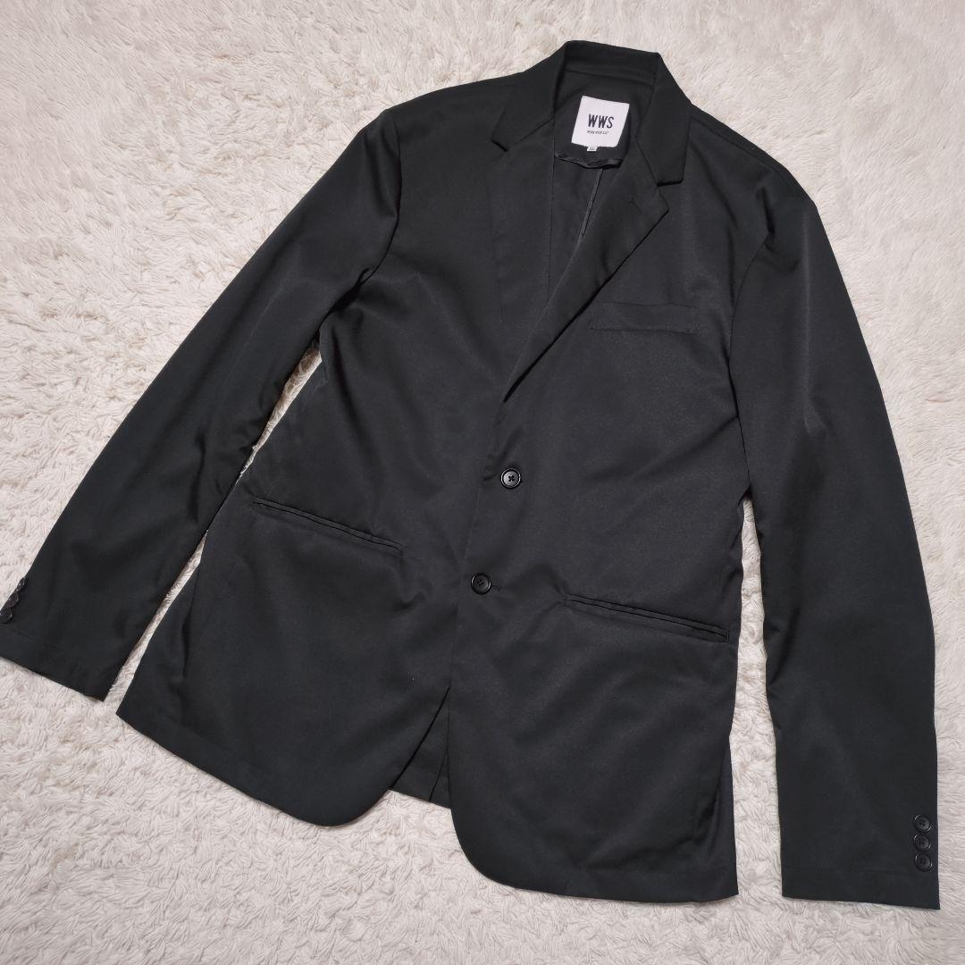 クリームWWS×ASAHI×EDIFICE　スーツセットアップ2着おまとめ