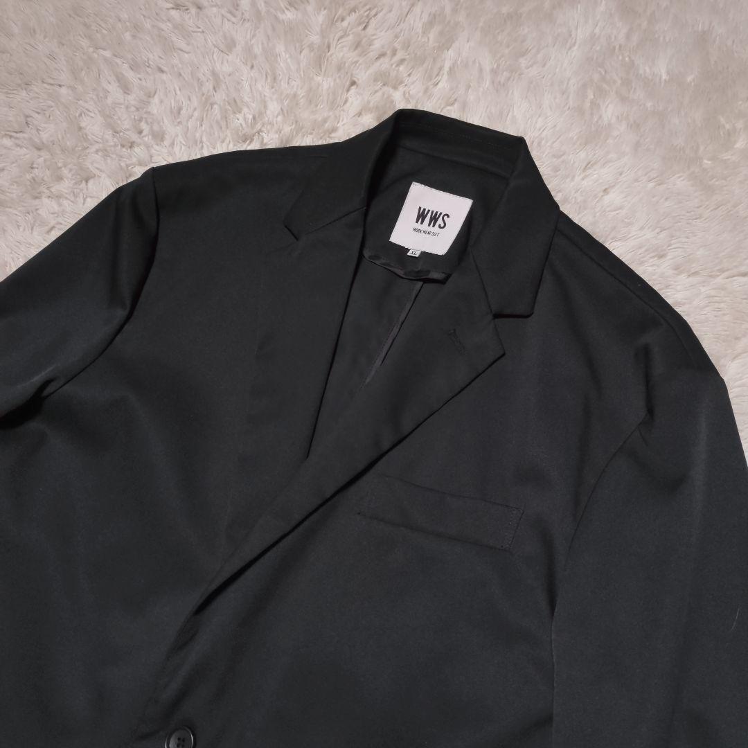 クリームWWS×ASAHI×EDIFICE　スーツセットアップ2着おまとめ