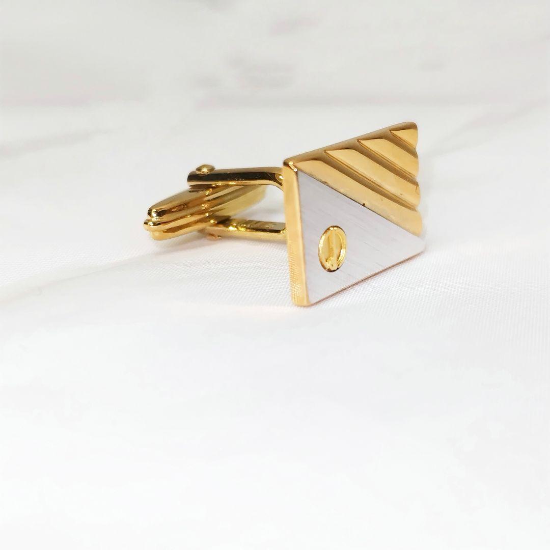 ✨超美品✨ダンヒル ネクタイピン＆カフスセット ゴールド シルバー