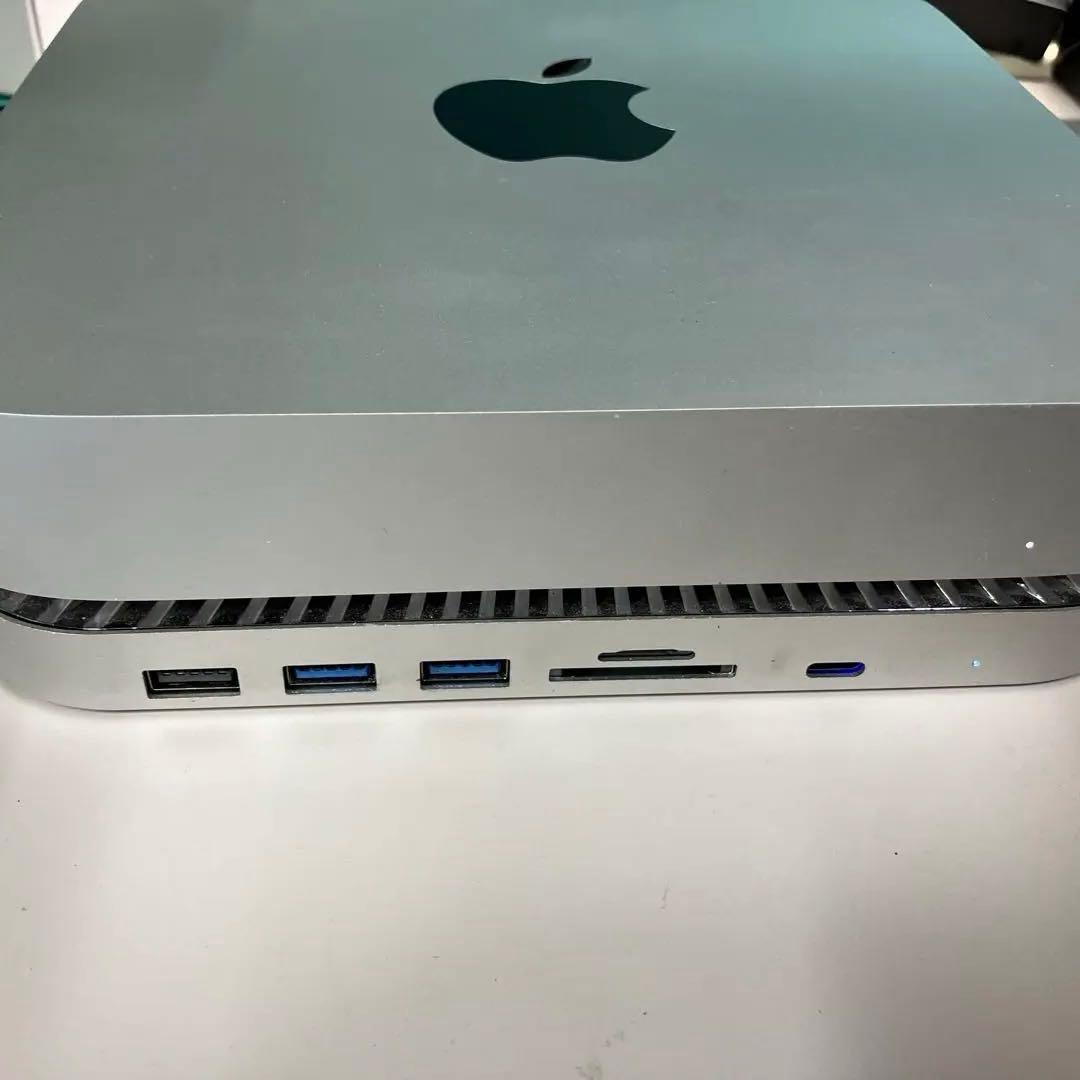 【hub付き】Mac mini M1 (8コア/16GB/256GB)
