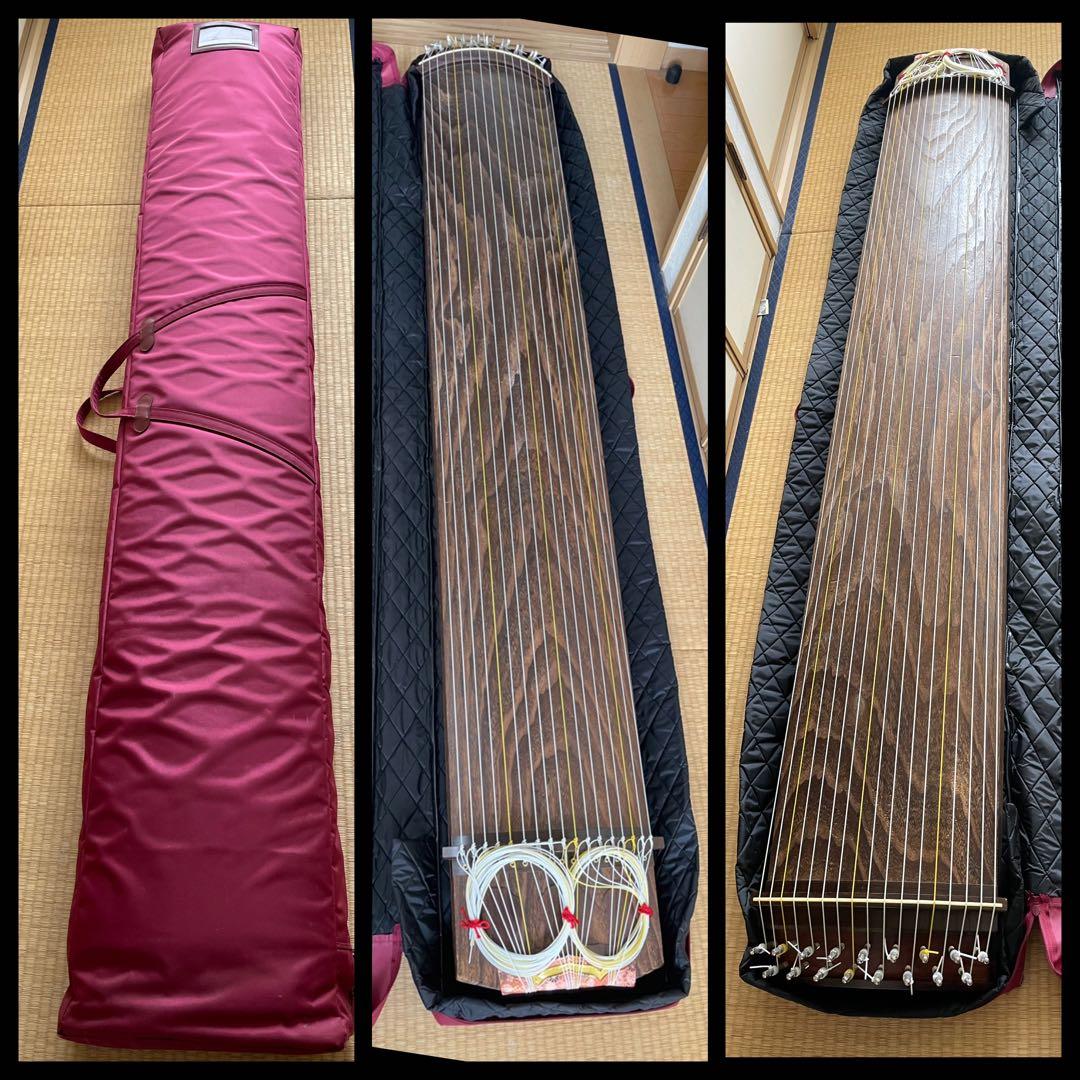 琴17弦 13弦　付属品付き