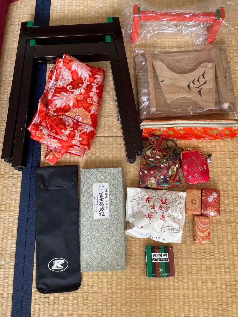 琴17弦 13弦　付属品付き