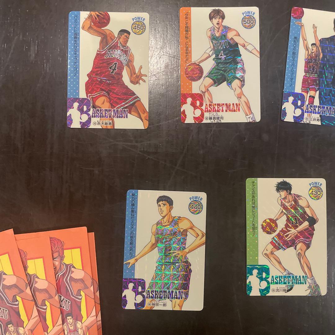 スラムダンクPPカード　神宗一郎　流川楓　仙道彰　桜木花道など7種類