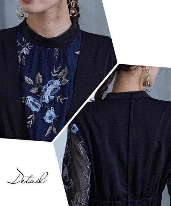 カラルス セレブ 高級 高見え 大きいサイズ 美ライン 上品 人気 フラワー 花