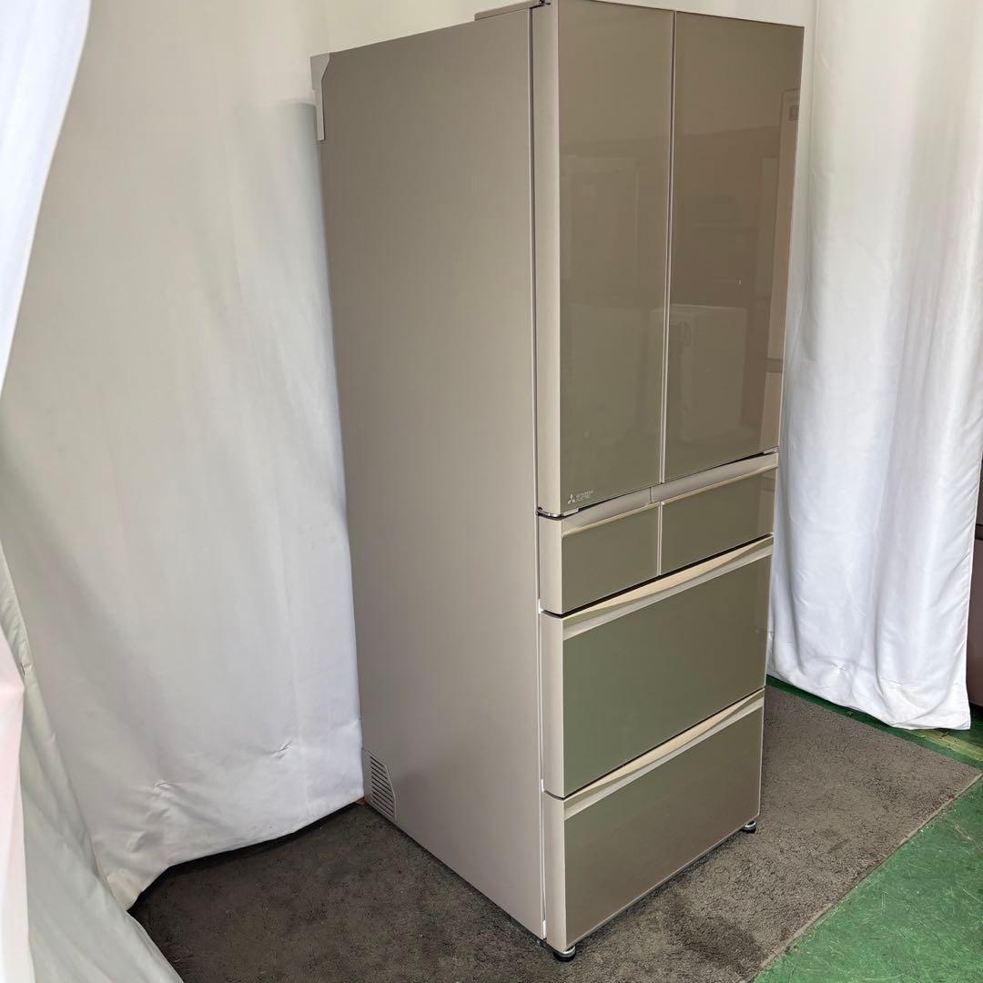 ★599　三菱　冷蔵庫　大型　500ℓ級　フレンチドア　設置無料　中古　安い‼️
