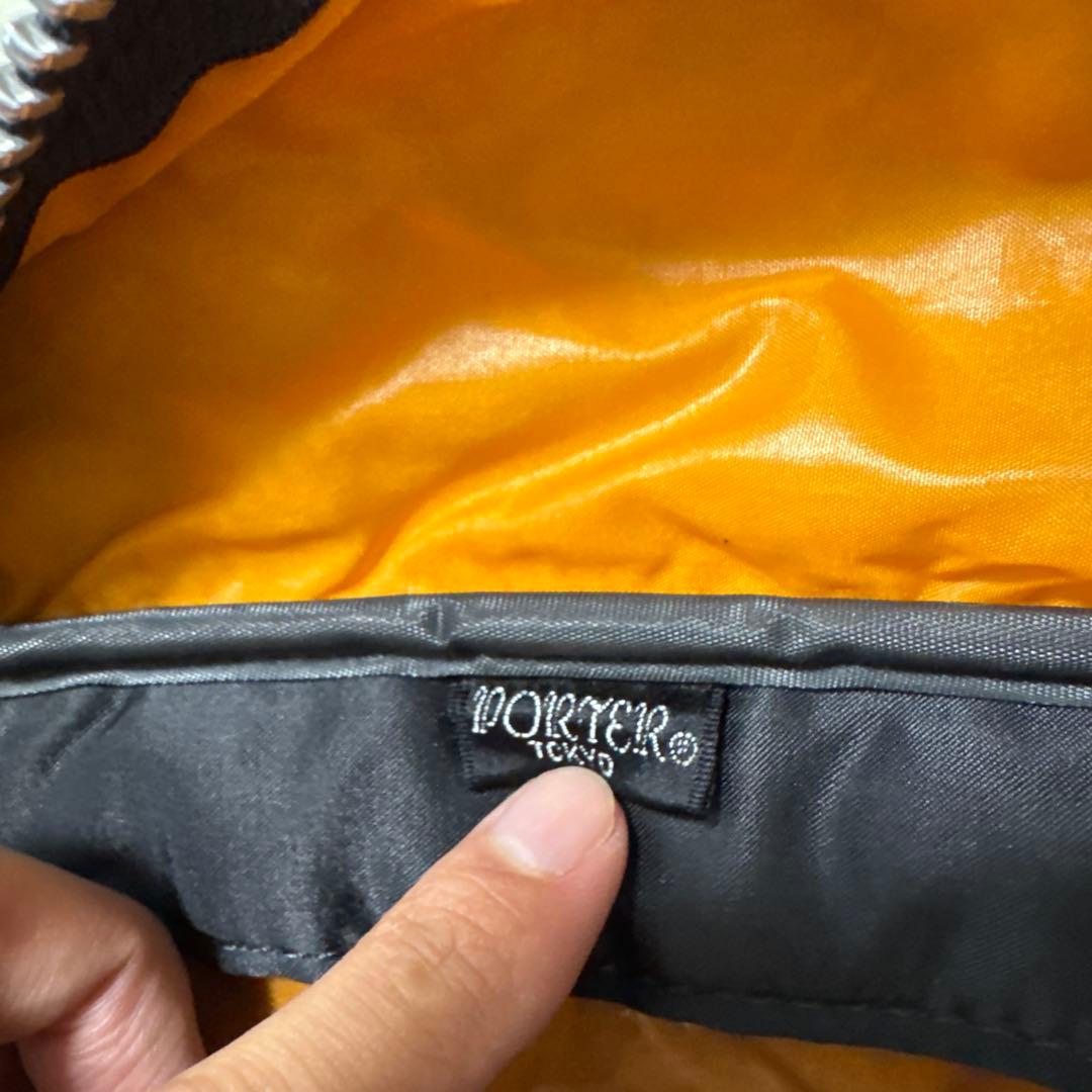 47 美品　ポーター　タンカー　ボストンバッグ　ブラック　2way