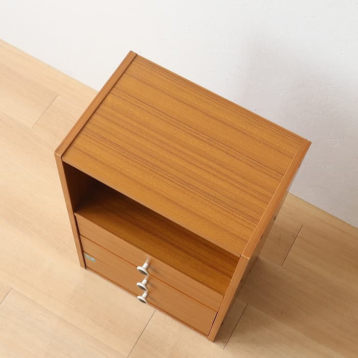 アンティーク レトロポップ 整理タンス 昭和レトロ おもちゃ箱 電話台