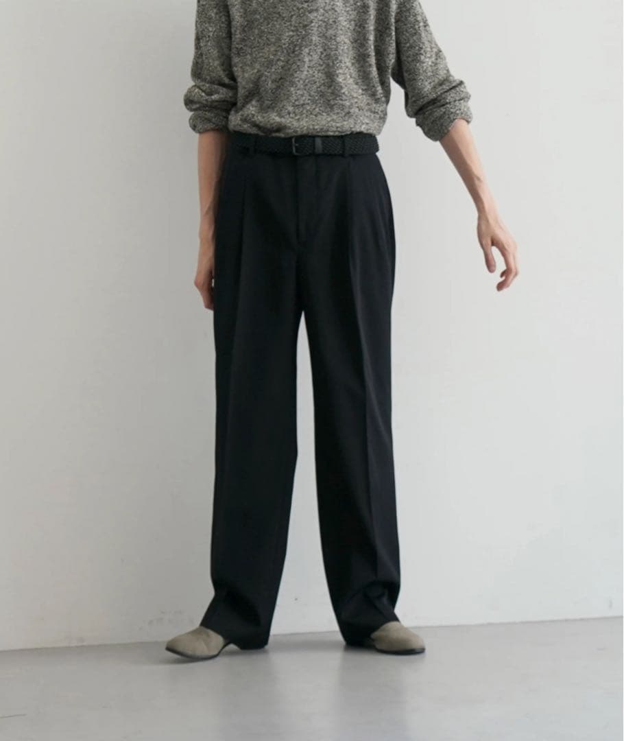 スーツ AURALEE Light wool max Gabardine Slacks4