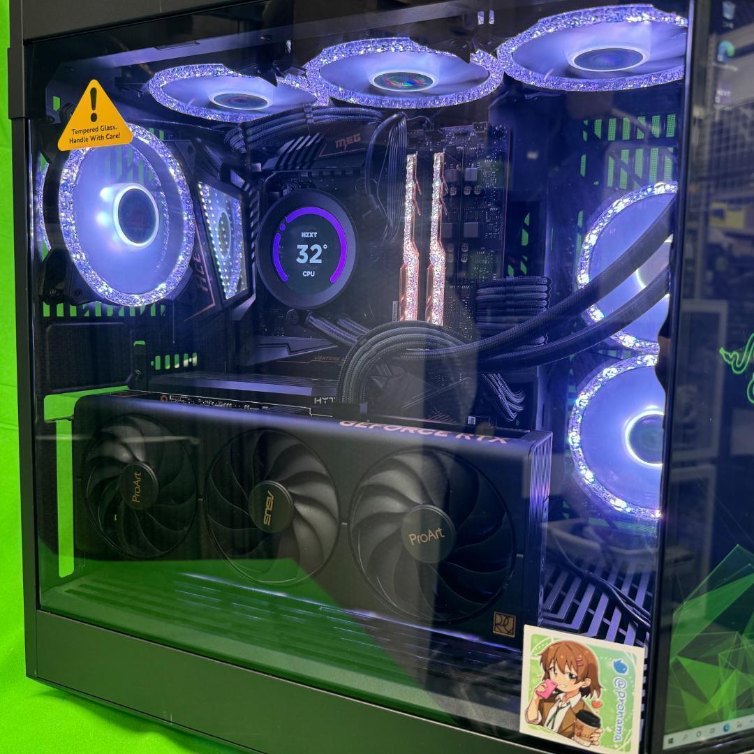【超高性能ゲーミングPC】Ryzen 7 RTX4070 32GB NVMe搭載