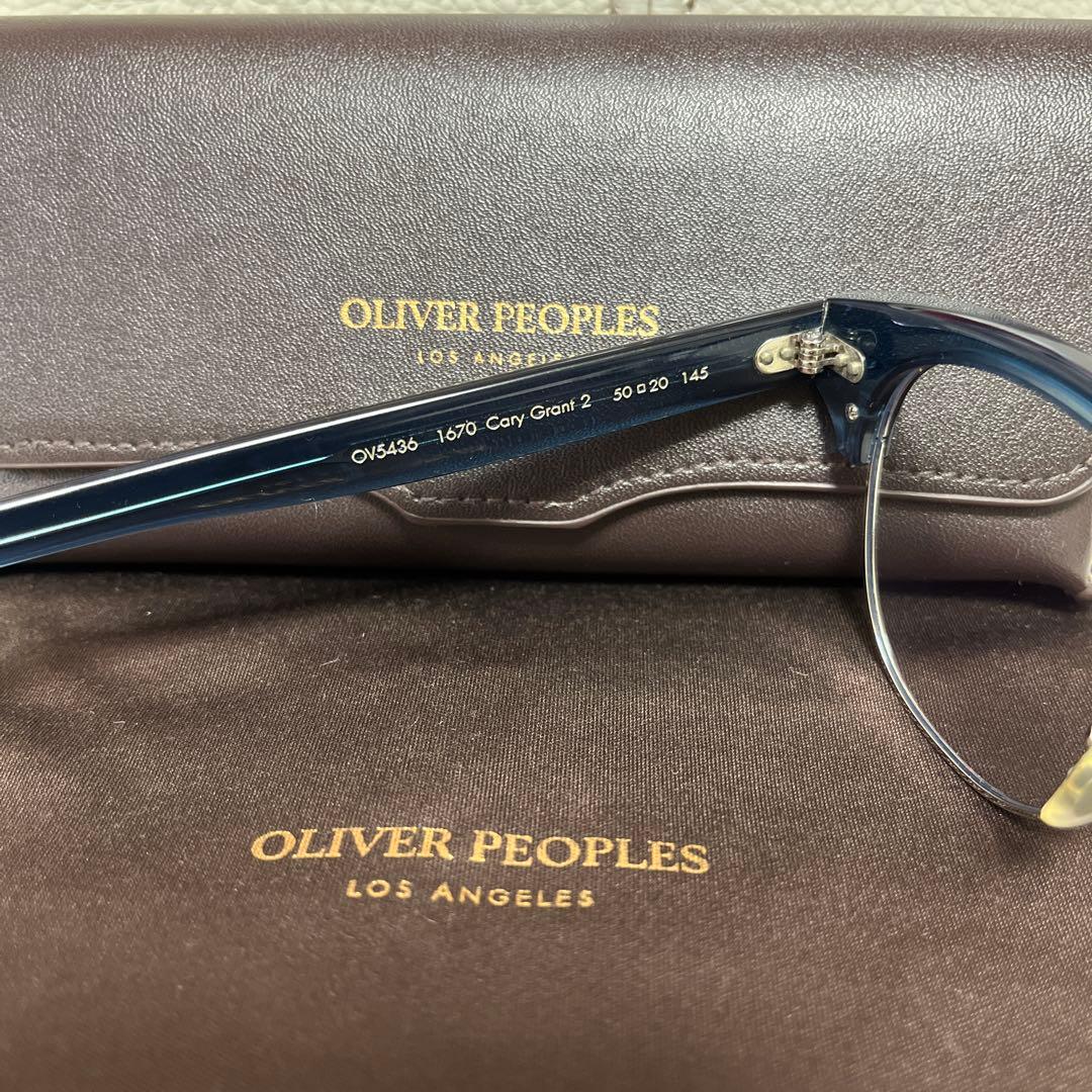 オリバーピープルズ Cary Grant2 ネイビー