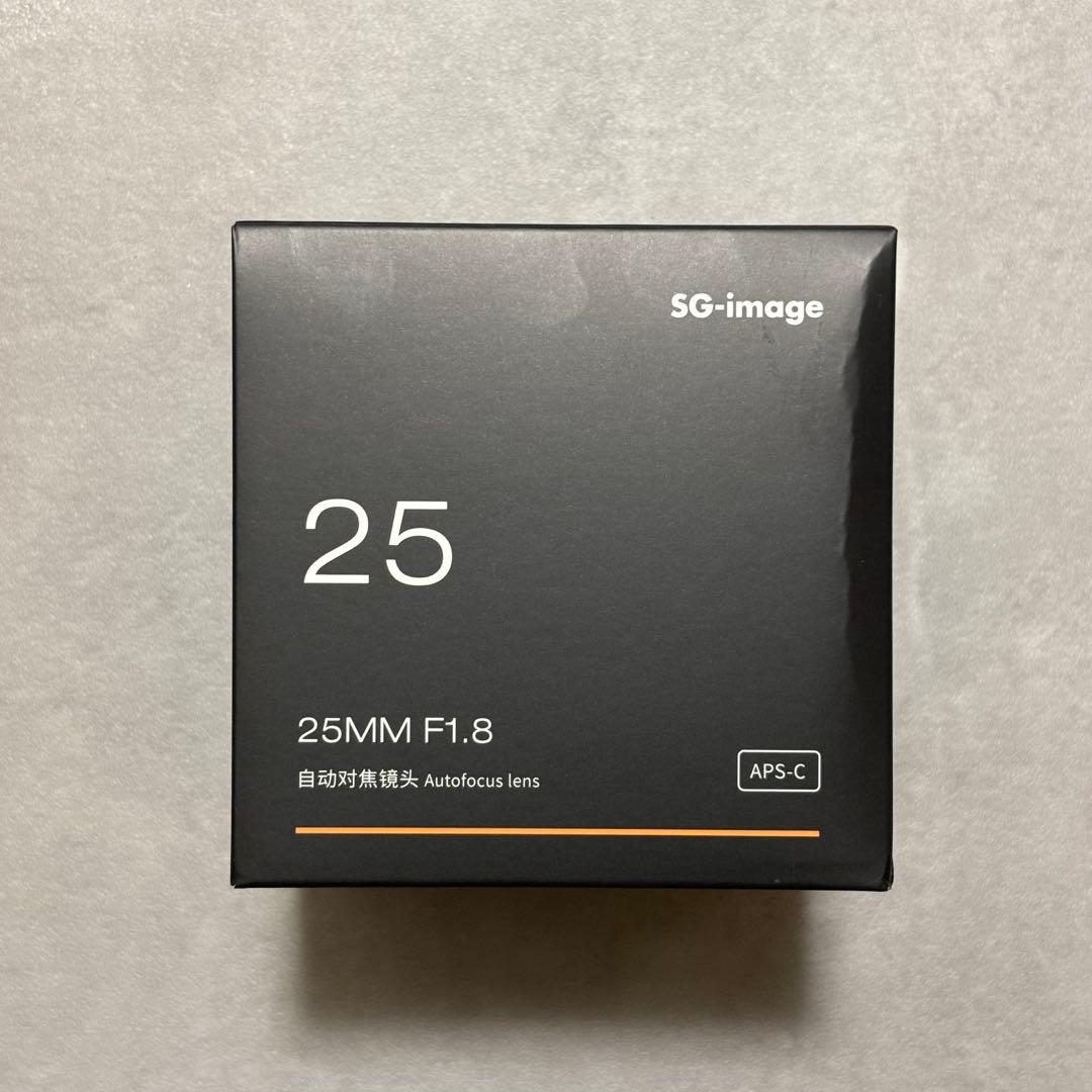 新品　SGimage AF 25mm F/1.8 FUJIFILM Silver