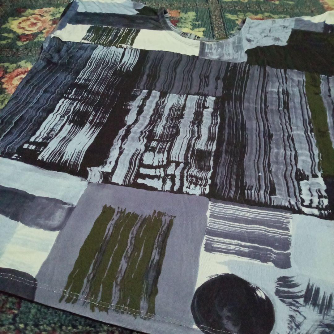 【最終価格】ISSEY MIYAKE 　プリント　トップス