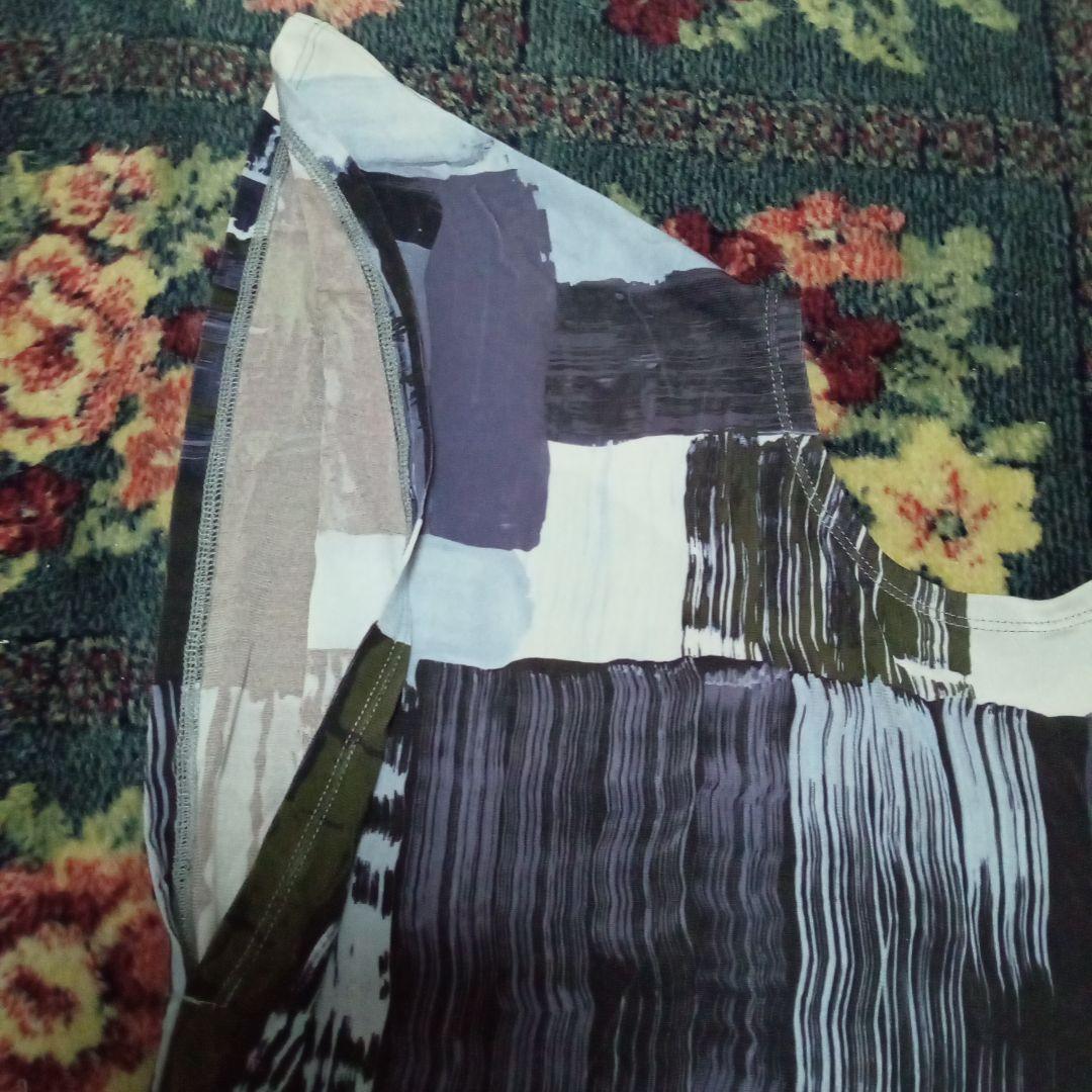 【最終価格】ISSEY MIYAKE 　プリント　トップス