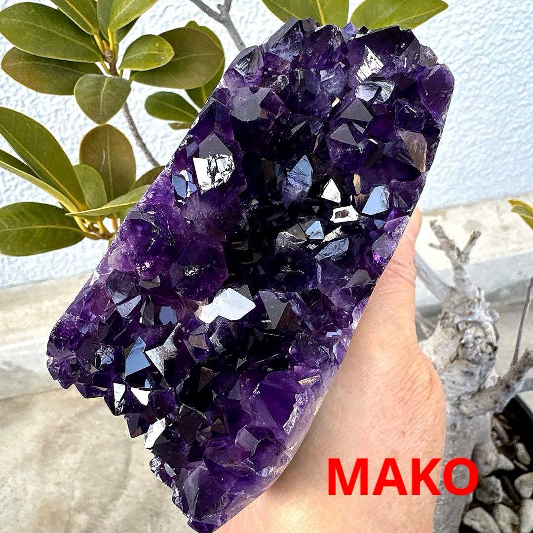M1885☆アメジストクラスター882g☆ウルグアイ産☆天然石☆N60104-B