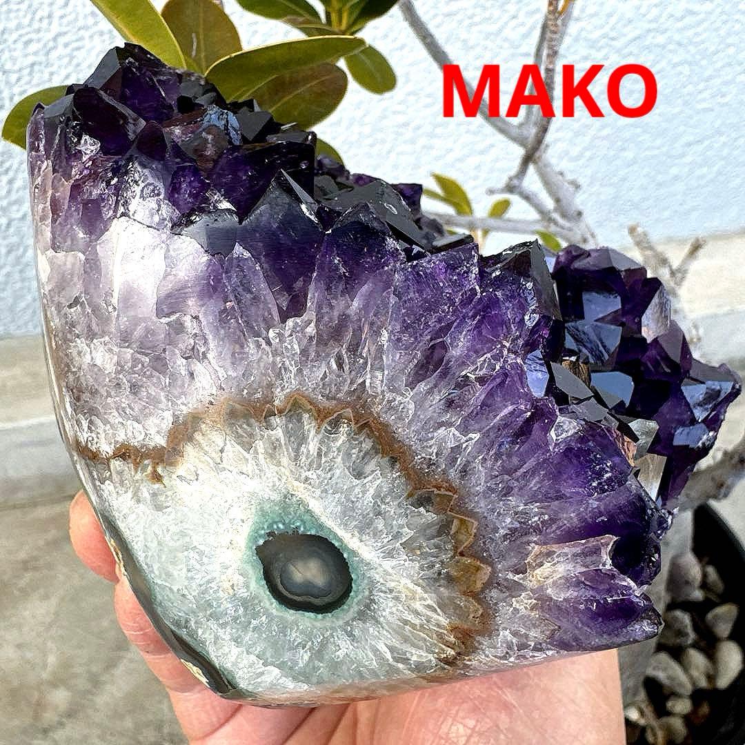 M1885☆アメジストクラスター882g☆ウルグアイ産☆天然石☆N60104-B