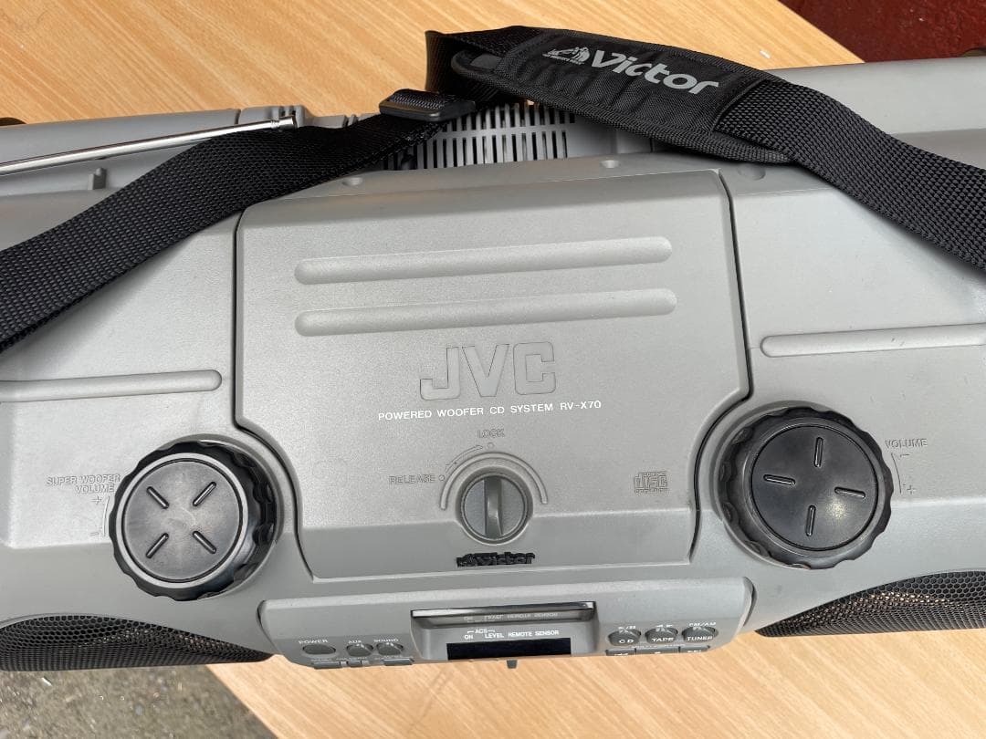 □Victor ビクター「RV-X70」超大型ラジカセ　通電確認済み