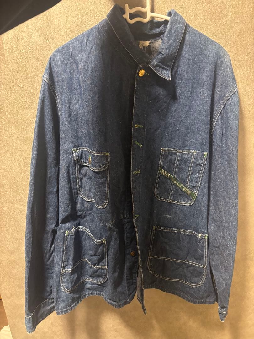 o*y様 ヴィンテージ デニム ワークジャケット KEY IMPERIAL 古着