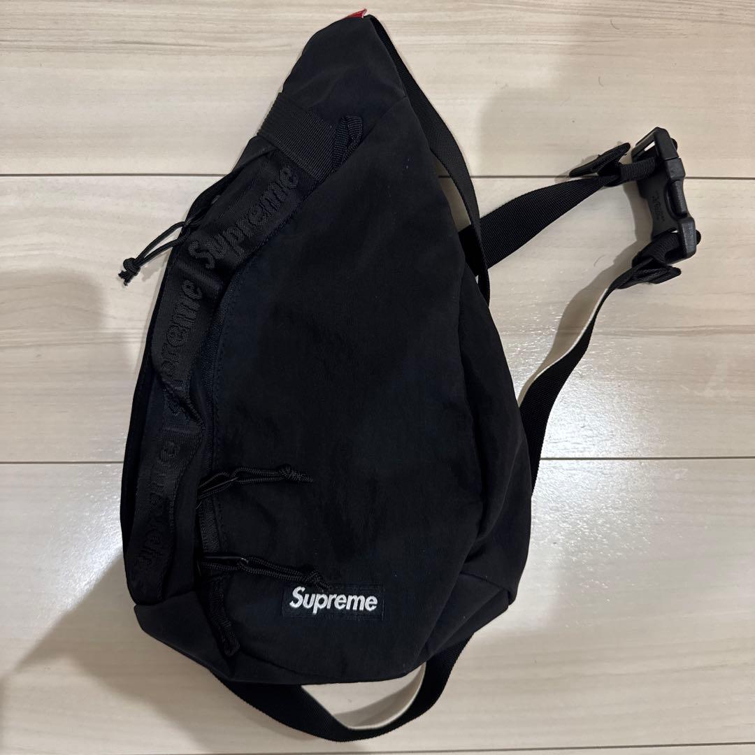 Supreme 20FW Sling Bag 4L スリングバッグ　ブラック