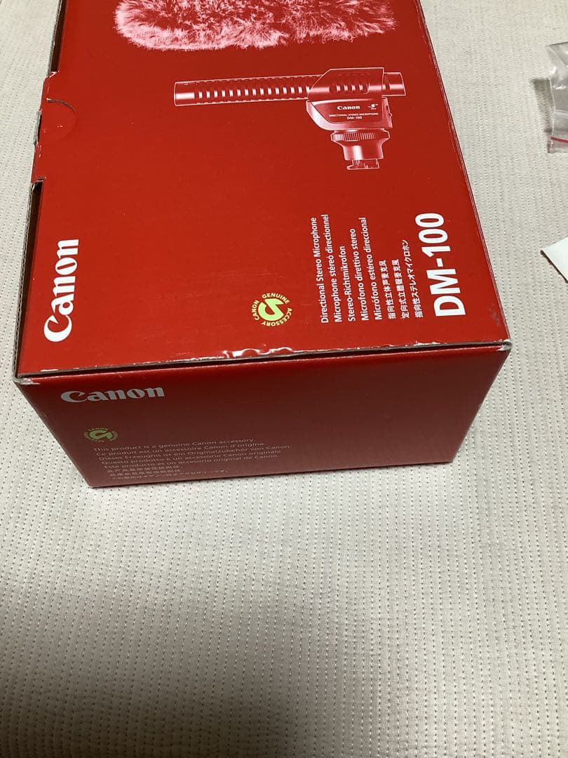 日本製　Canon DM-100 マイク 指向性　ビデオカメラ用