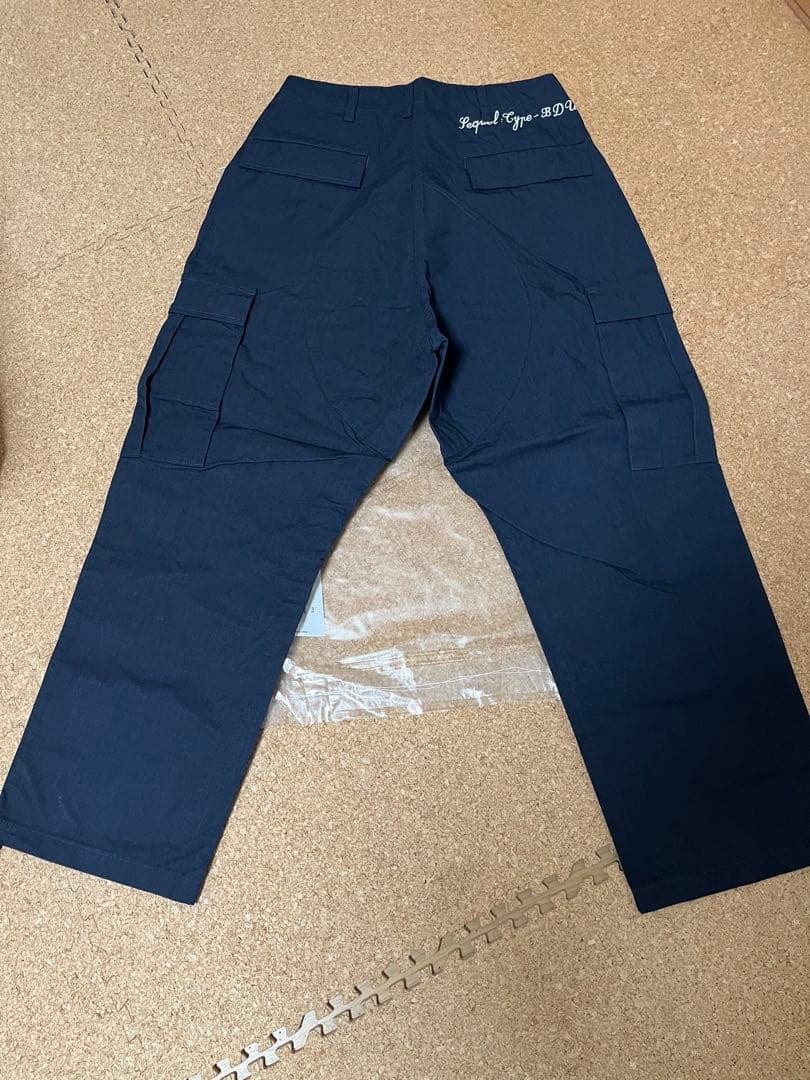 sequel 24aw BDU パンツ　希少　ネイビーSサイズ　新品　シークエル