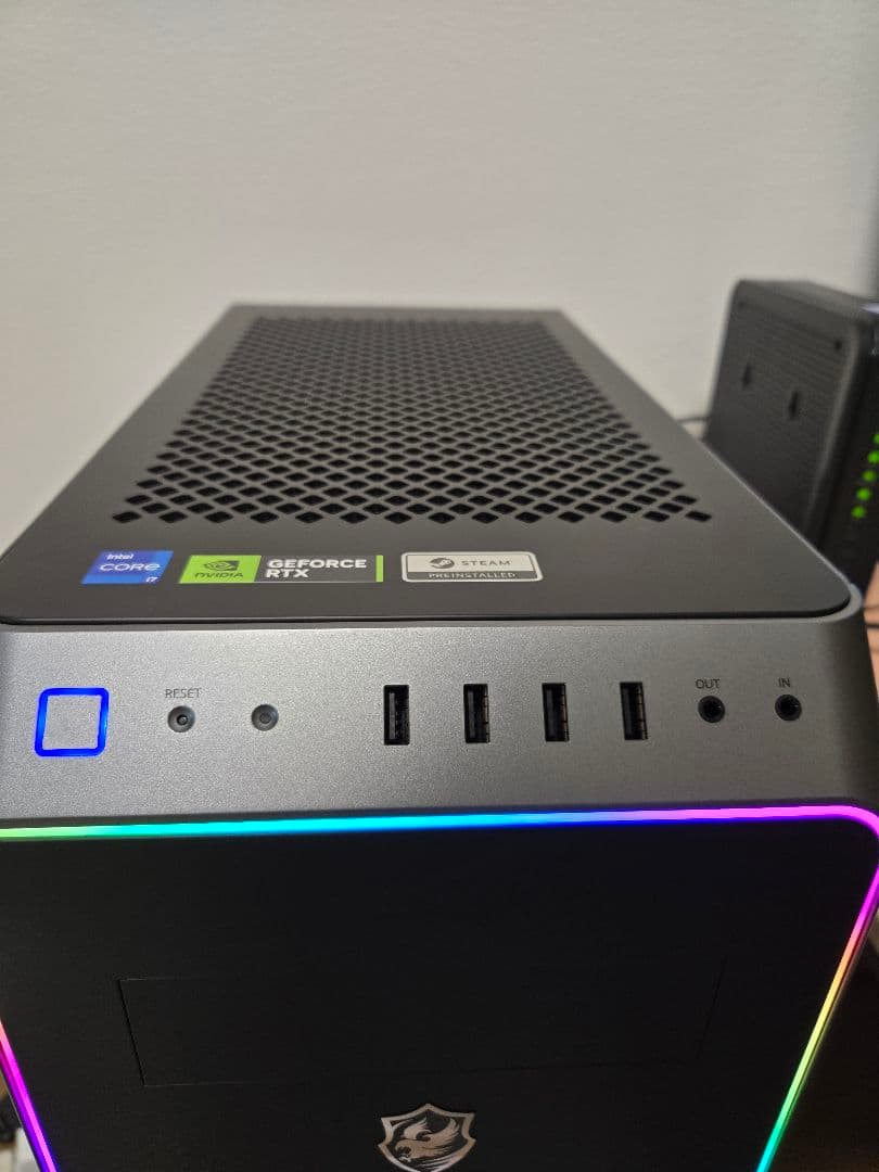 高性能 ゲーミングpc GALLERIA i7 RTX4070 ワイルズ