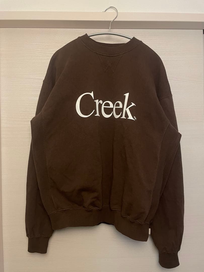 Creek whimsy スウェット　ブラウン