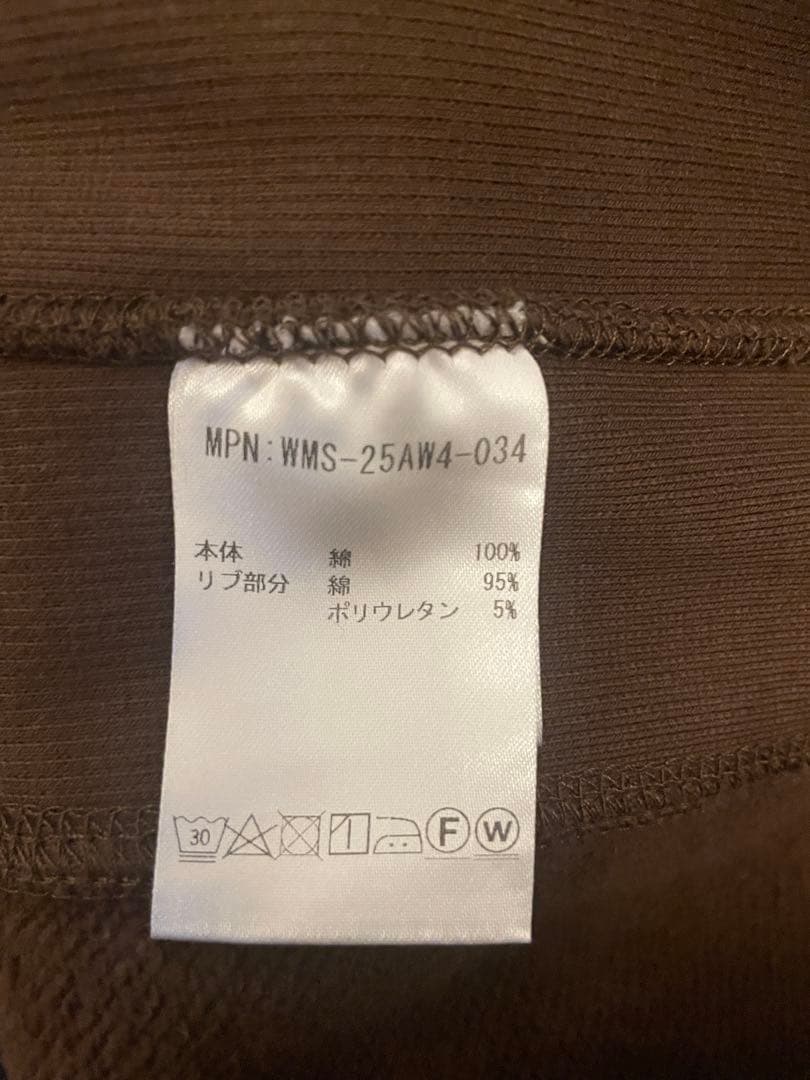 Creek whimsy スウェット　ブラウン