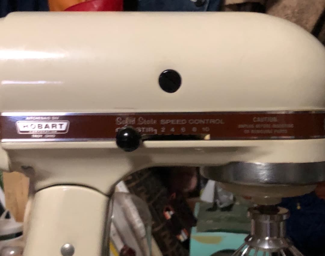 KitchenAid K45SS クリームカラー スタンドミキサー