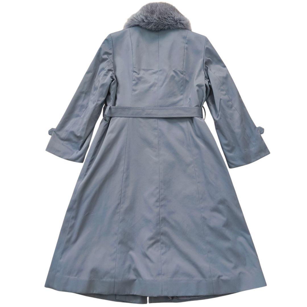 TOGU TOHOMINK　ロングコート　13　ファー　ライナー付　Aライン