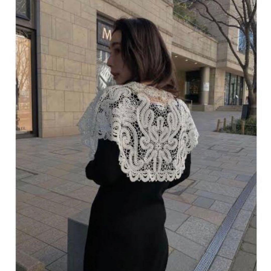 LACE COLLAR SET DRESS　アメリヴィンテージ
