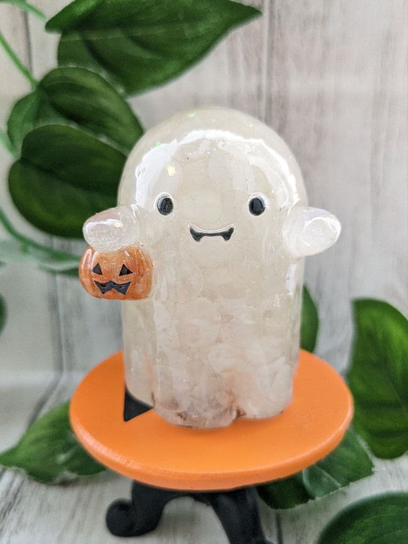 【やま】シトリンのビリケンさん形オルゴナイト☆他１１点