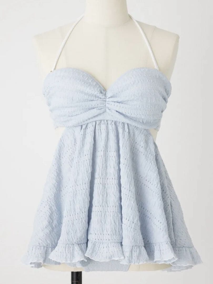 rienda バックオープンチュニックビキニ