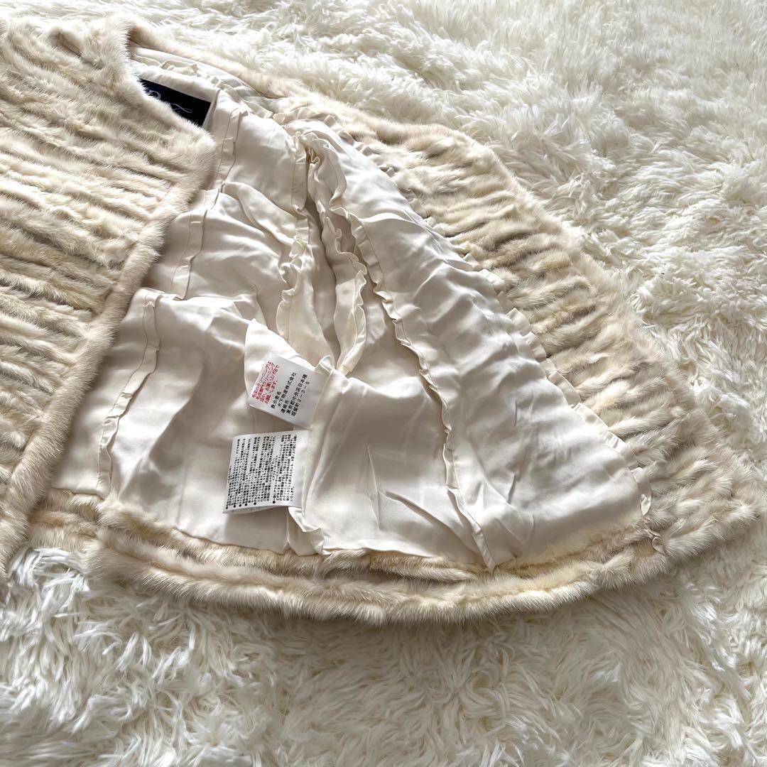 【専用】KB fur 木下物産 ミンク 毛皮 ファーコート ボレロ カーディガン